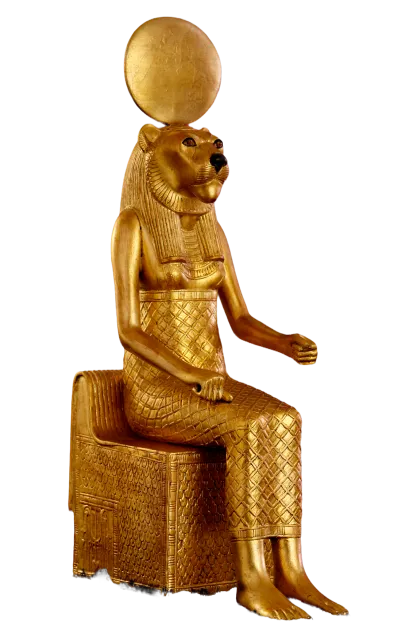 Goldstatue